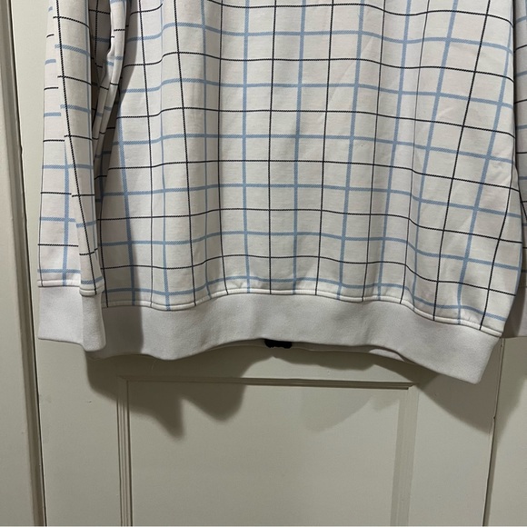 Ecko Unlimited White and Blue Checked Zipup - Picture 9 of 9